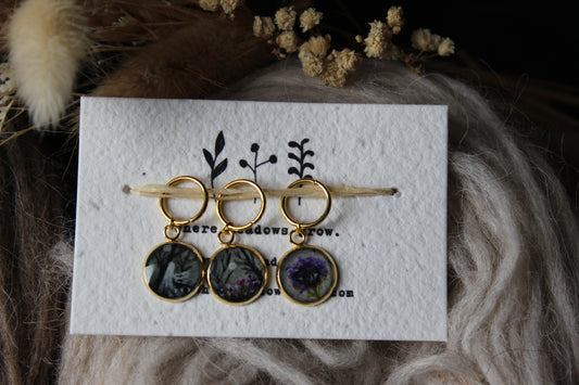 Forest Whispers Stitchmarker Set