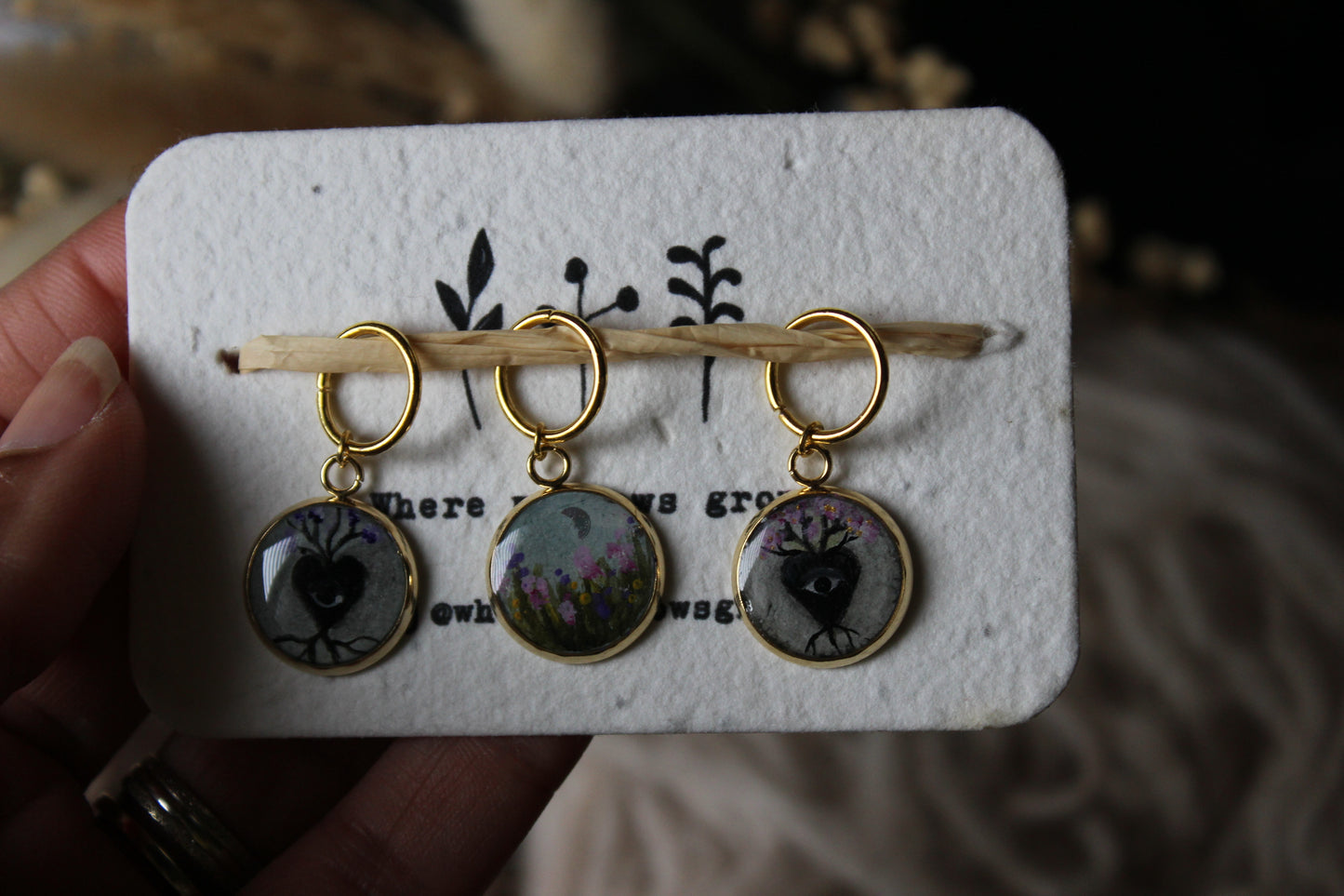 Seeing Hearts Stitchmarker Set