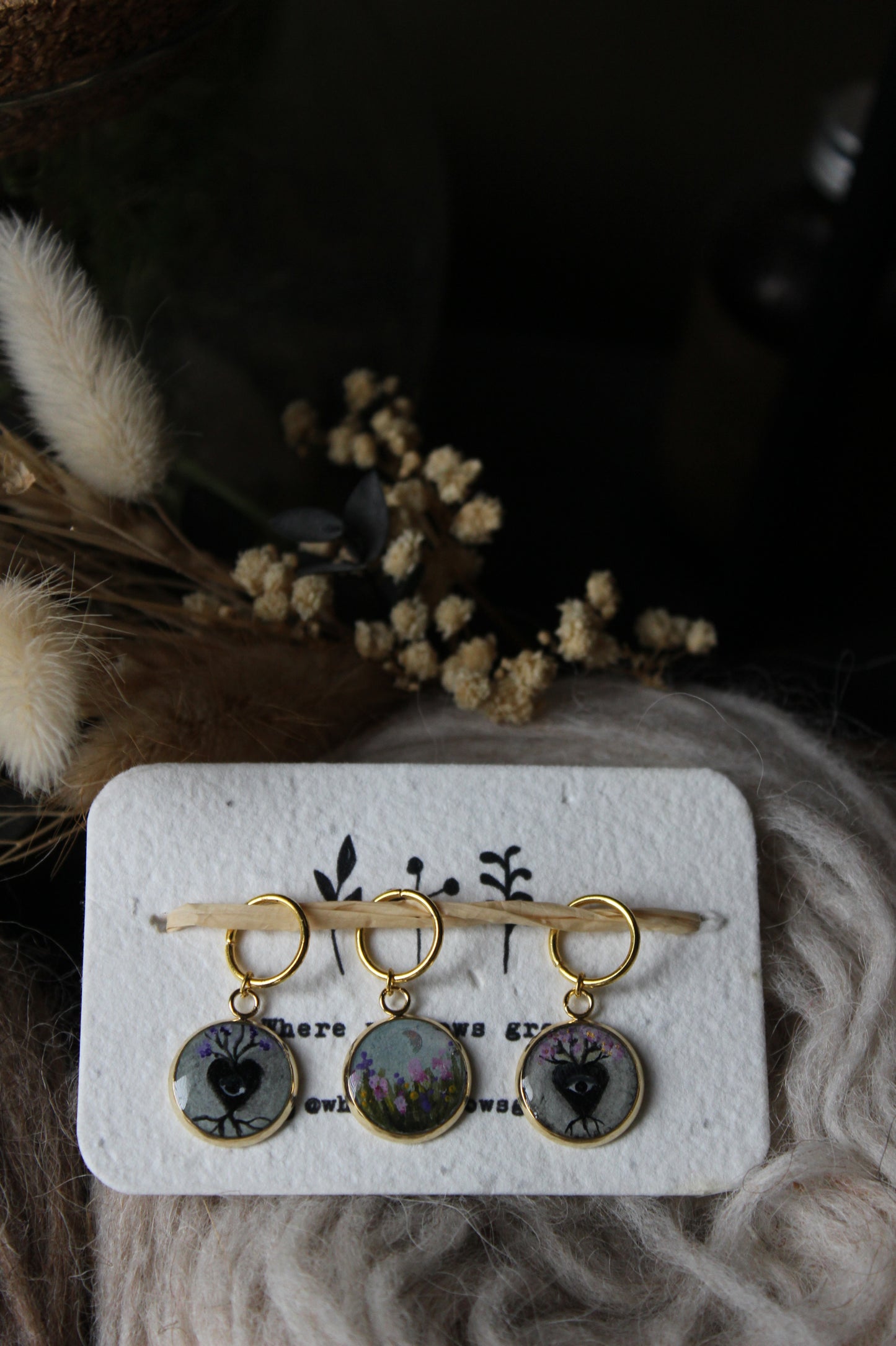 Seeing Hearts Stitchmarker Set