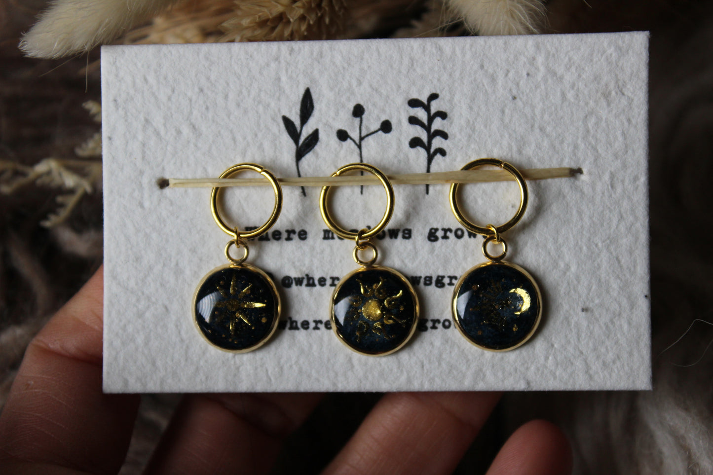 Evening Sky Stitchmarker Set