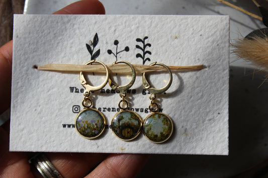 Treetop meadows in the Shire Stitchmarker Set