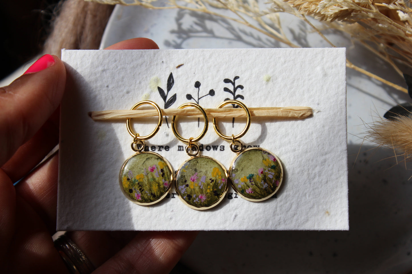Green Meadow Stitchmarker Set (BGrade)