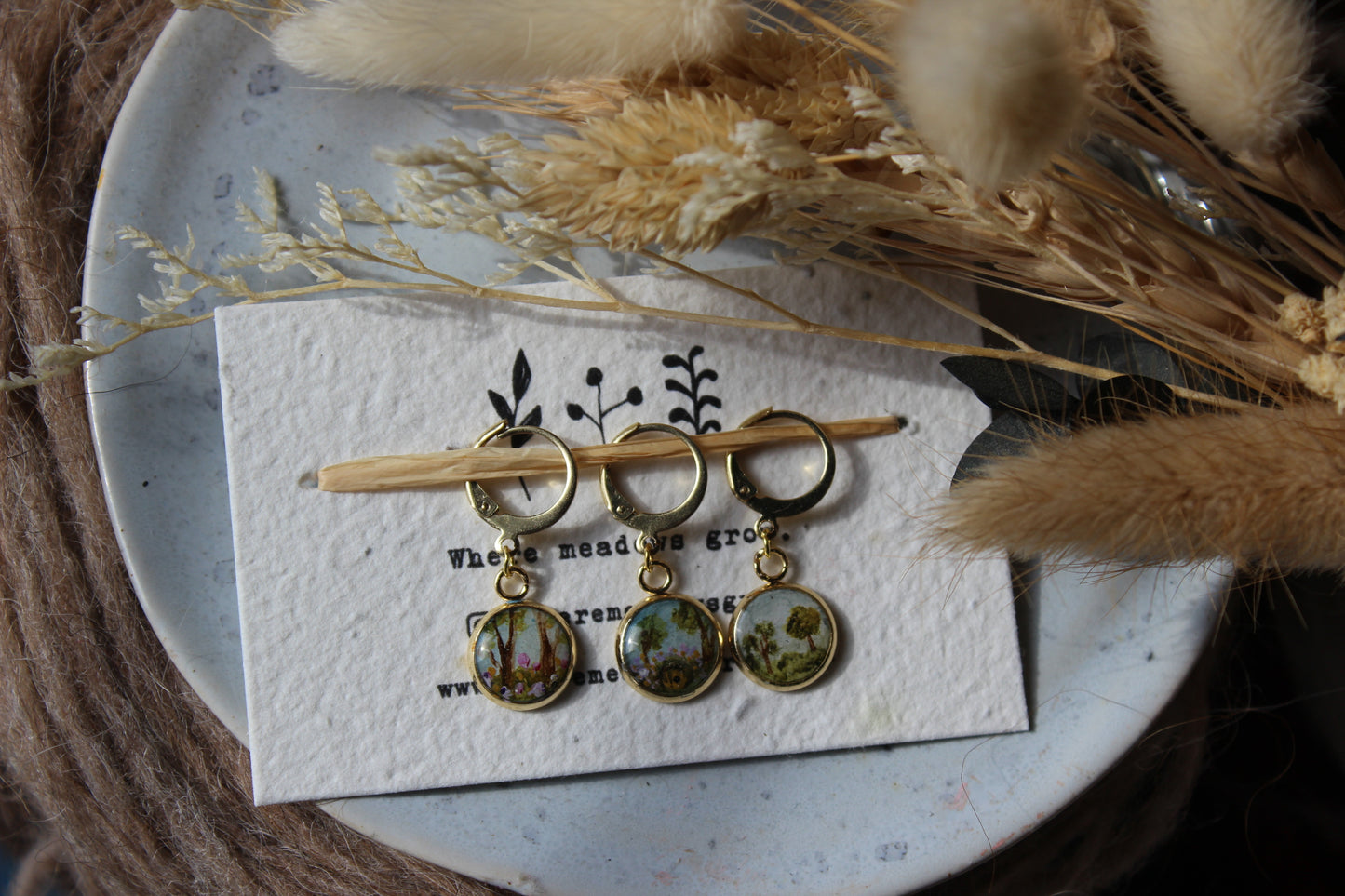 Spring in the Shire Stitchmarker Set