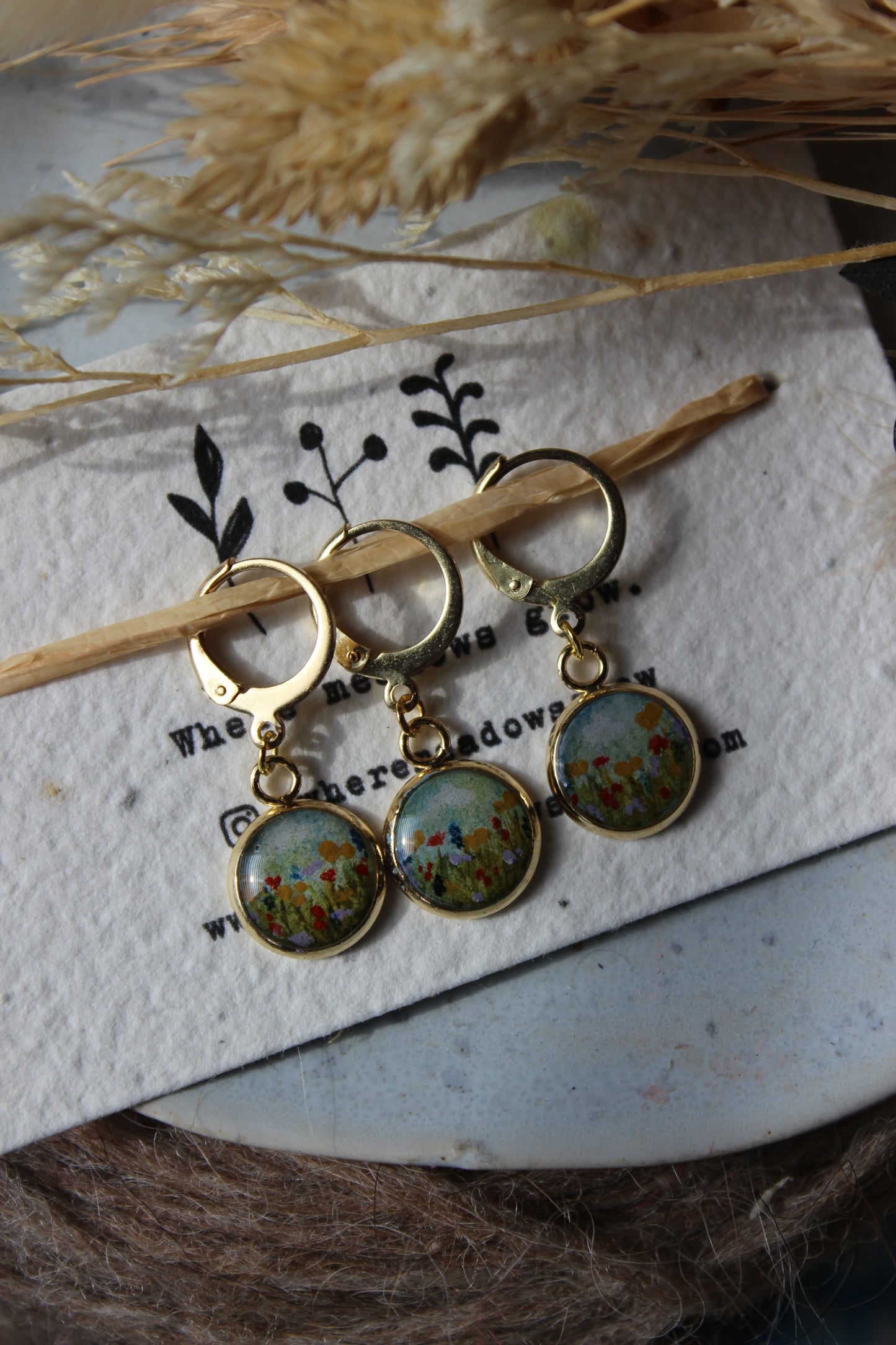 Meadow Joy Stitchmarker Set