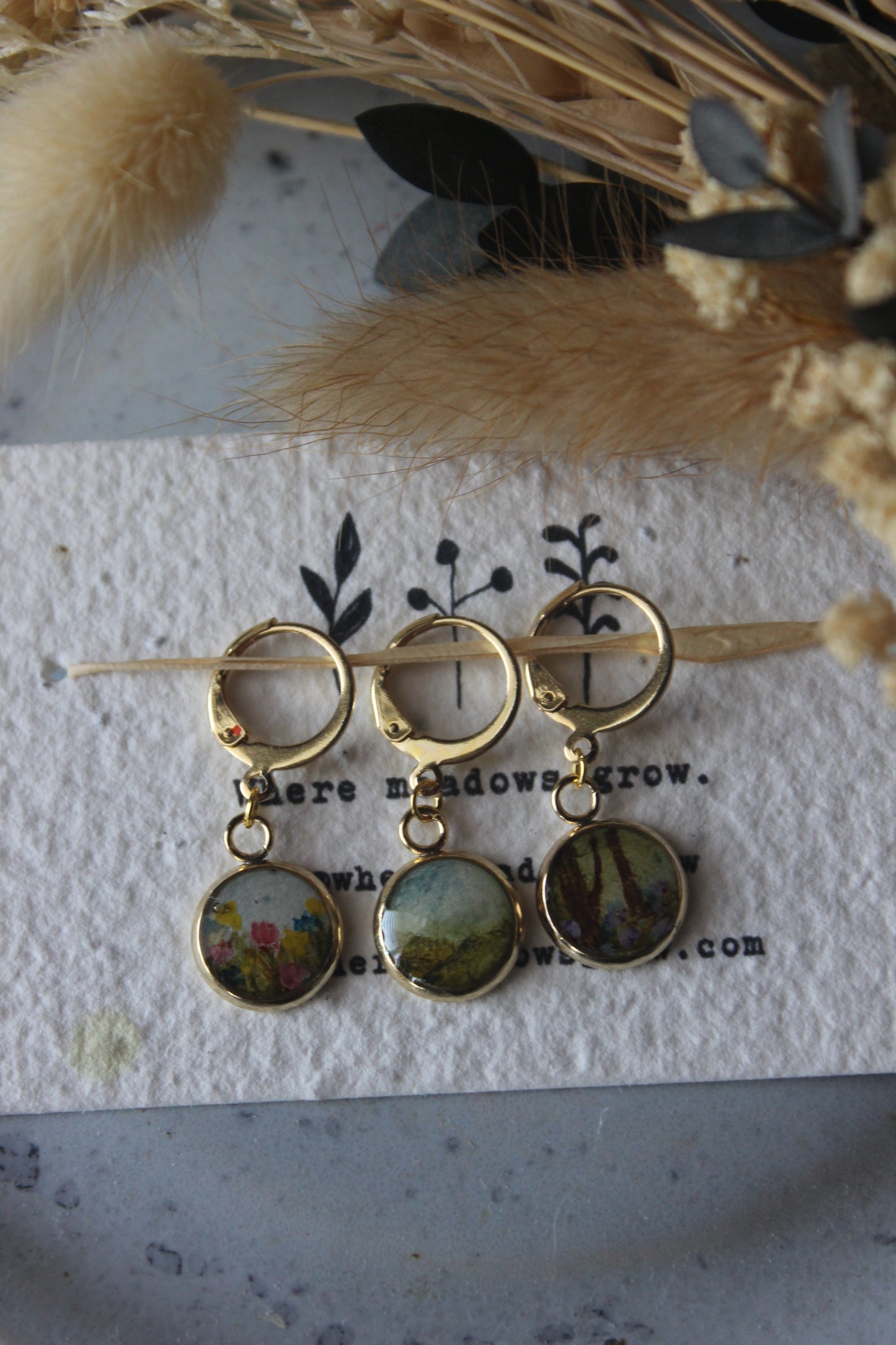 Meadow in the Woods Stitchmarker Set