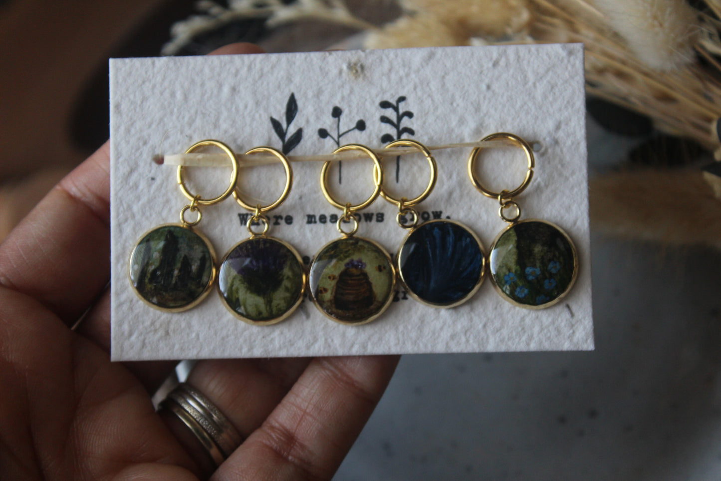 A journey through the Stones Stitchmarker Set (Ltd. Edition)