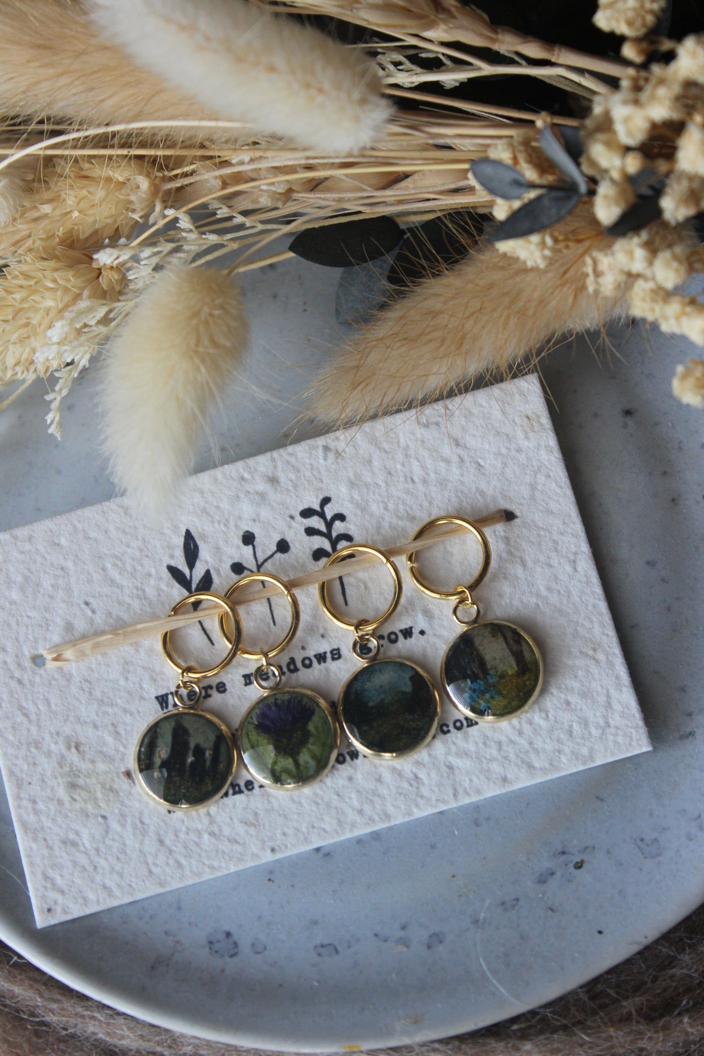Travelling Stones Stitchmarker Set (Ltd. Edition)