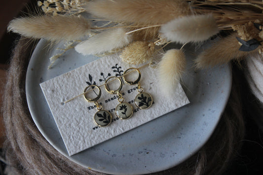 Moody Petals Stitchmarker Set