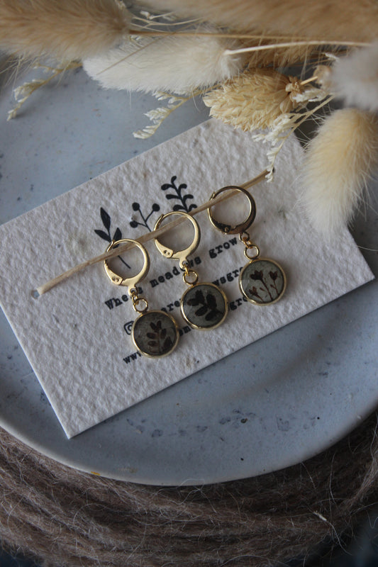 Earthy Petal Stitchmarker Set