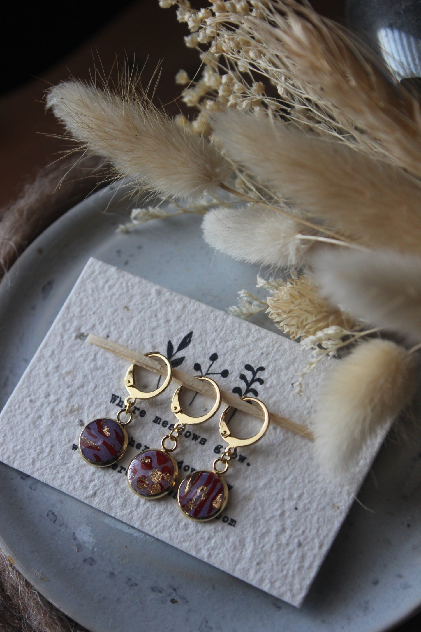 Stripes and Spots Stitchmarker Set