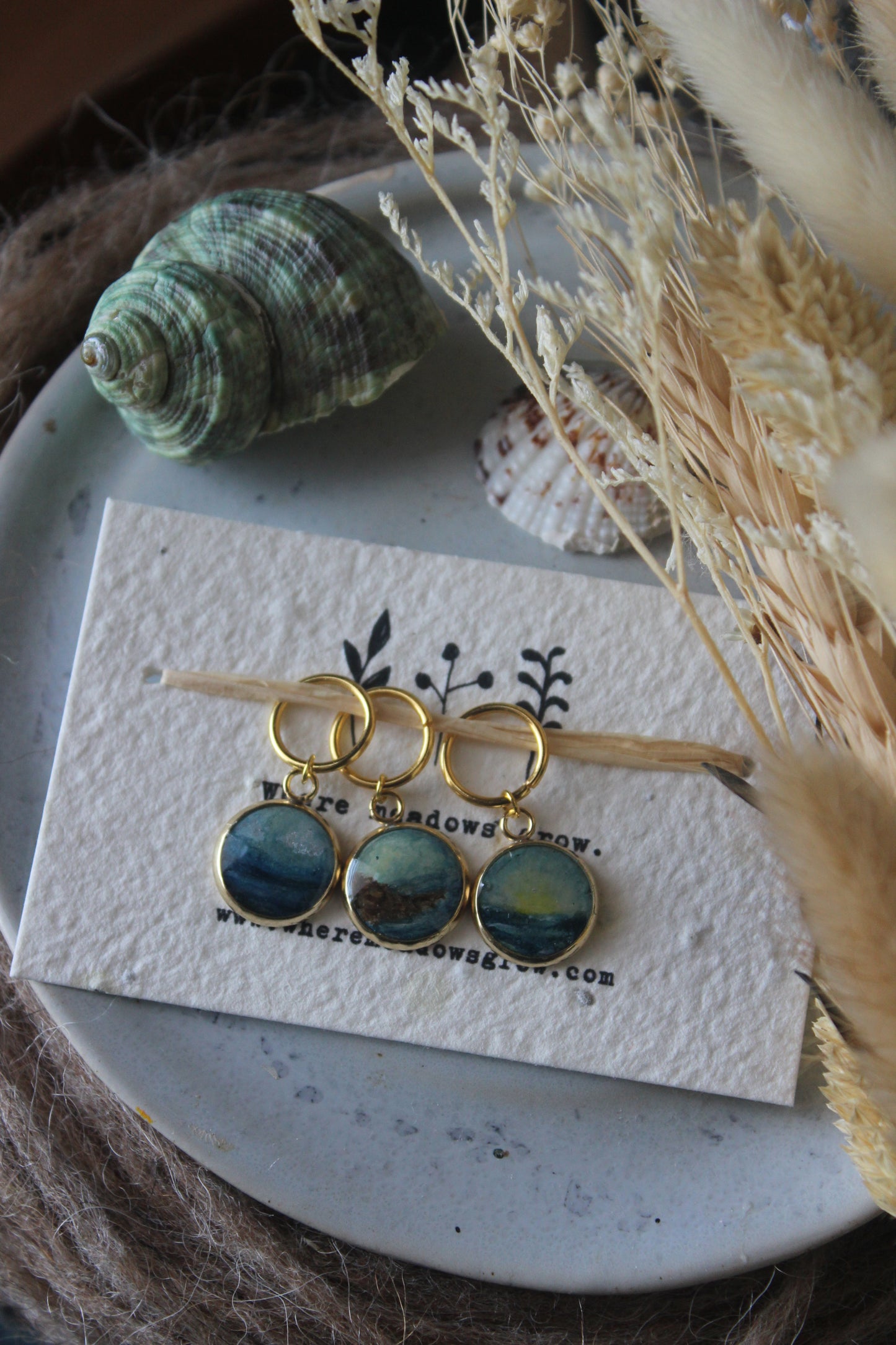 Ocean Dawn Stitchmarker Set