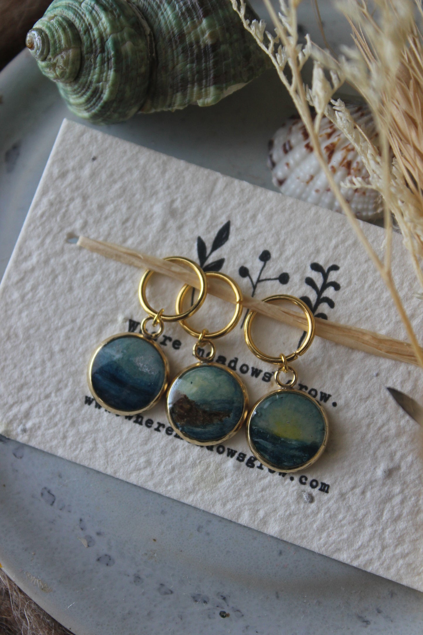 Ocean Dawn Stitchmarker Set