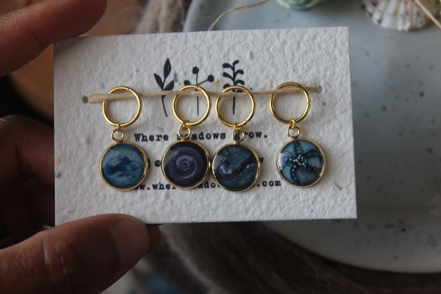 Sea Creatures Stitchmarker Set