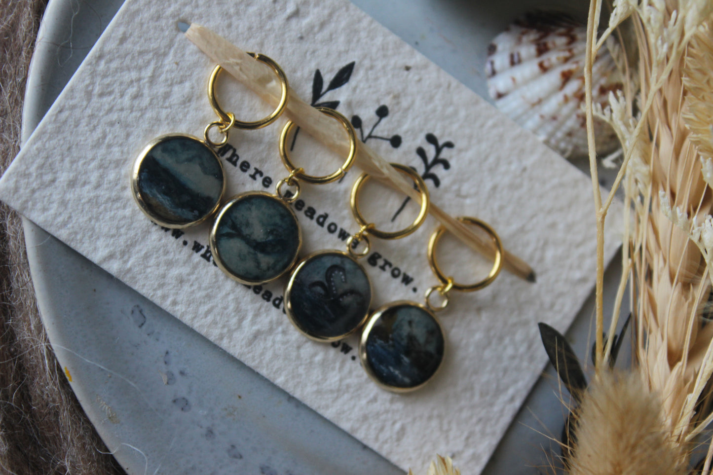 Secrets of the Sea Stitchmarker Set