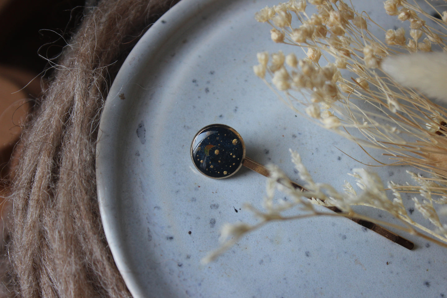 Night Sky Hairpin (Left)