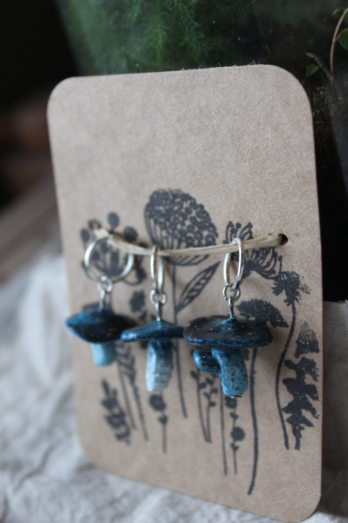 Woodland Mushroom Stitchmarkers