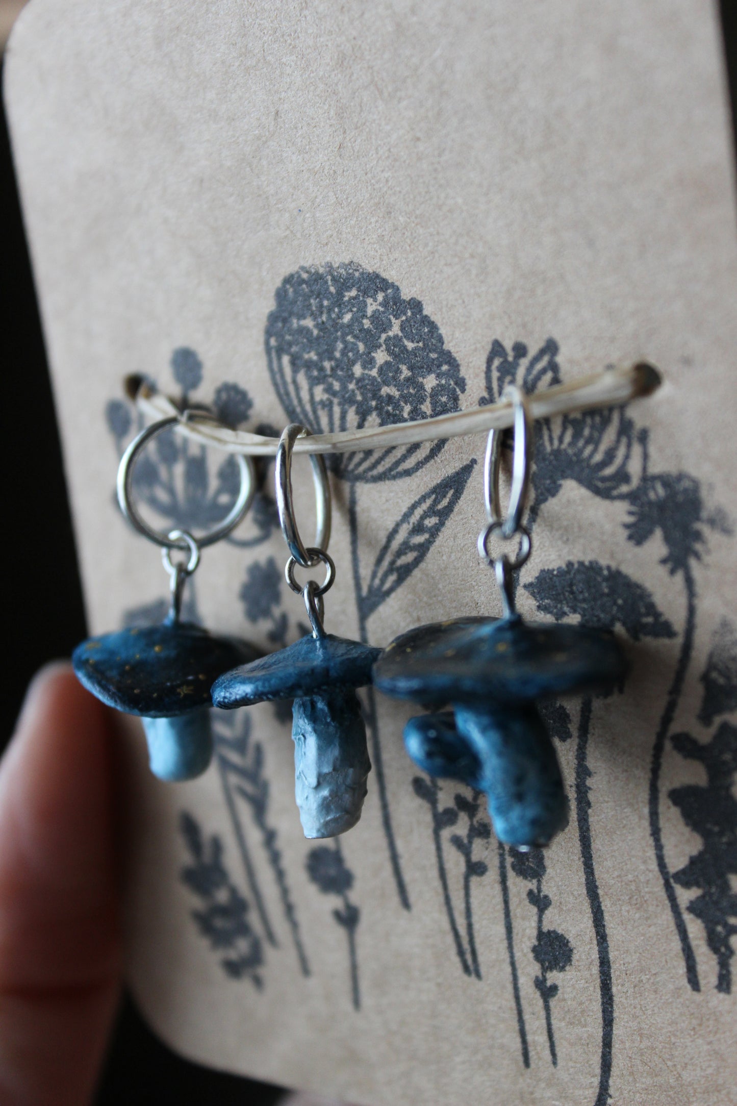 Woodland Mushroom Stitchmarkers