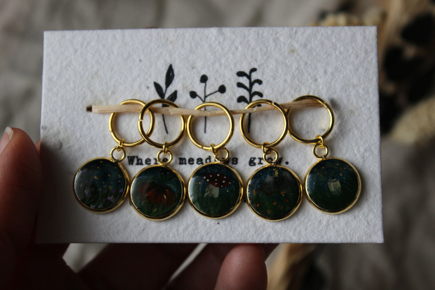 Autumnal Magic  Stitchmarkers